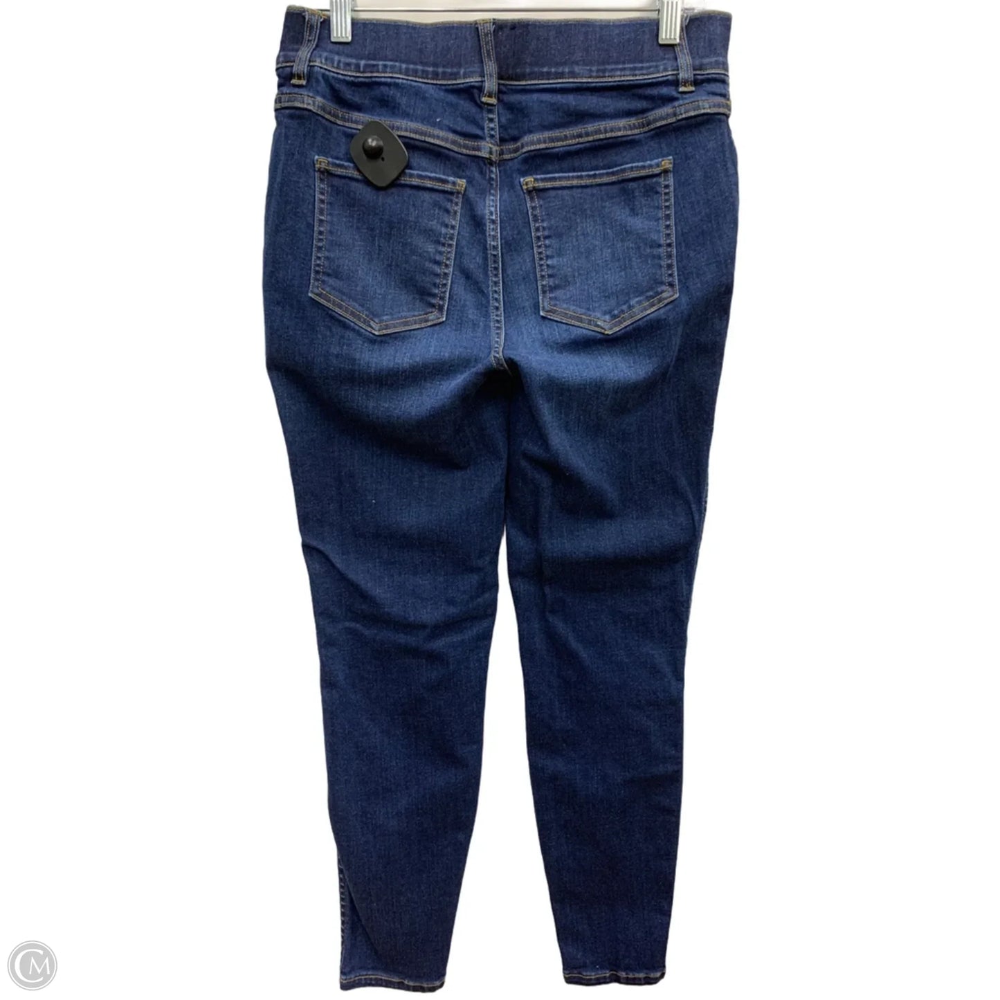 Jeans Skinny By Spanx In Blue Denim, Size: M