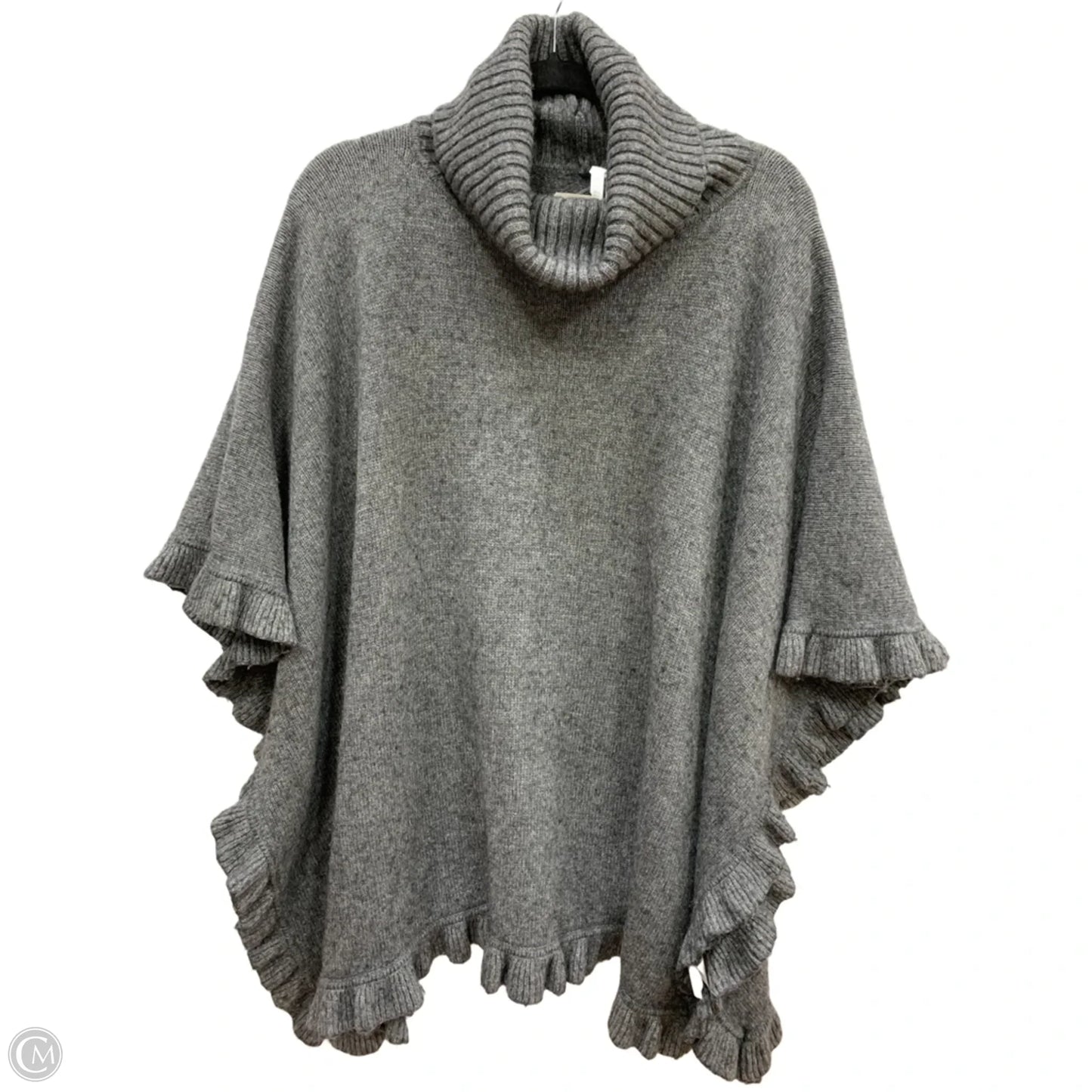 Poncho Designer By Ugg In Grey, Size: Osfm