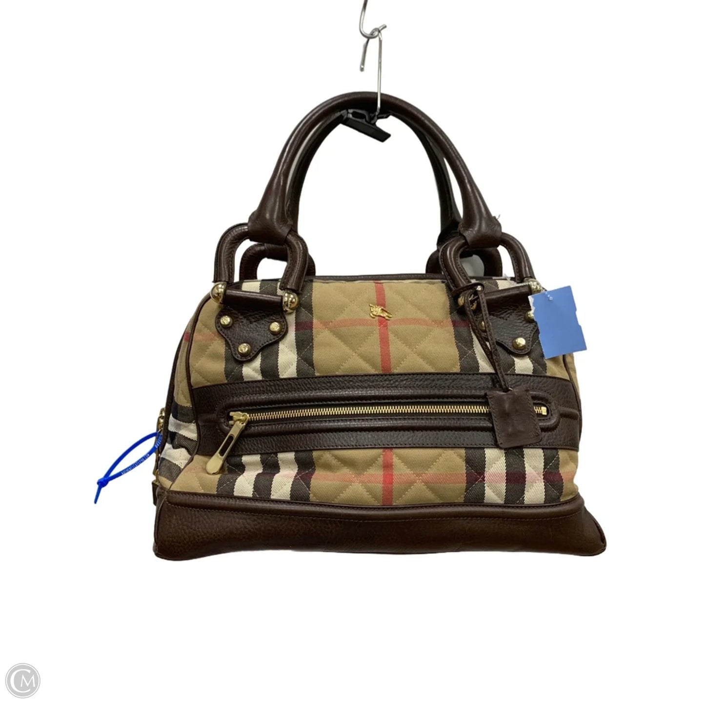 Tote Luxury Designer By Burberry, Size: Medium