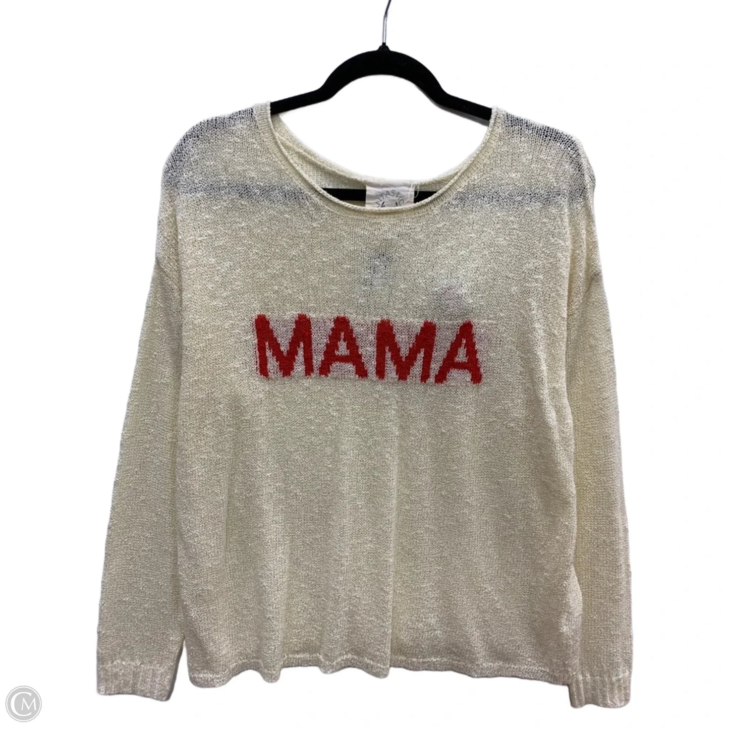 Sweater By Fantastic Fawn In Beige, Size: S