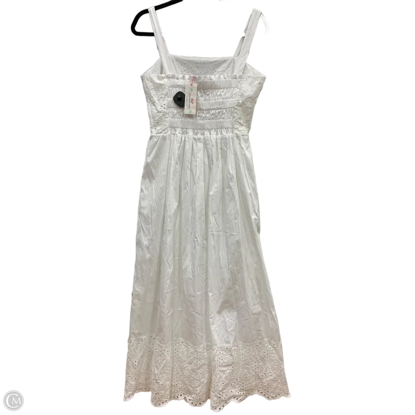 Dress Casual Maxi By Vineyard Vines In White, Size: S