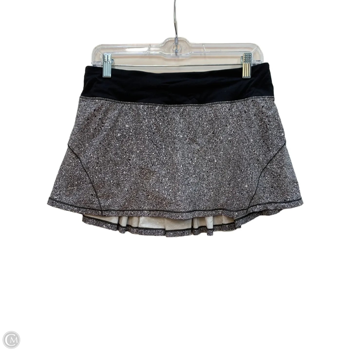 Athletic Skort By Lululemon In Grey, Size: 8