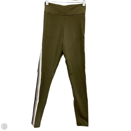 Athletic Leggings By Guess In Green, Size: Xs