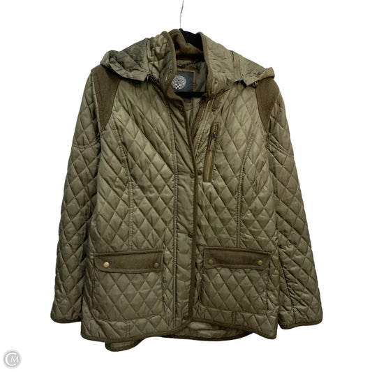 Jacket Puffer & Quilted By Vince Camuto In Green, Size: Xl