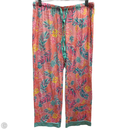 Pants Lounge By Simply Southern In Pink, Size: M