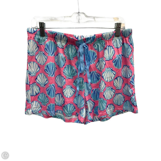 Shorts By Simply Southern In Blue & Pink, Size: M