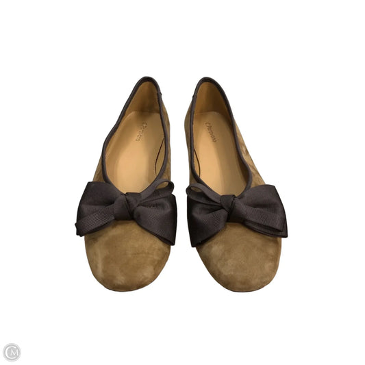Shoes Flats By Clothes Mentor In Brown, Size: 9.5