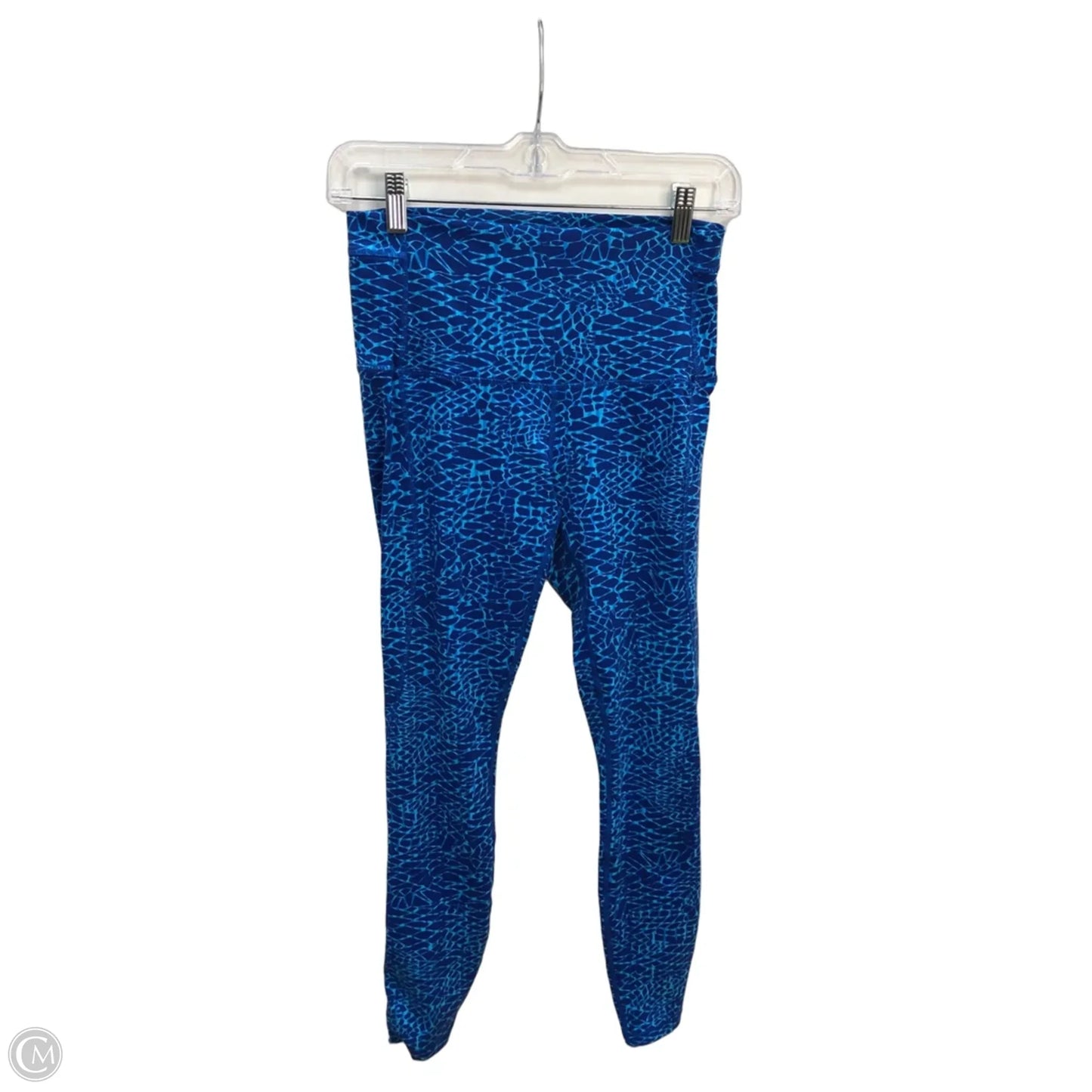 Athletic Leggings By Lululemon In Blue, Size: S