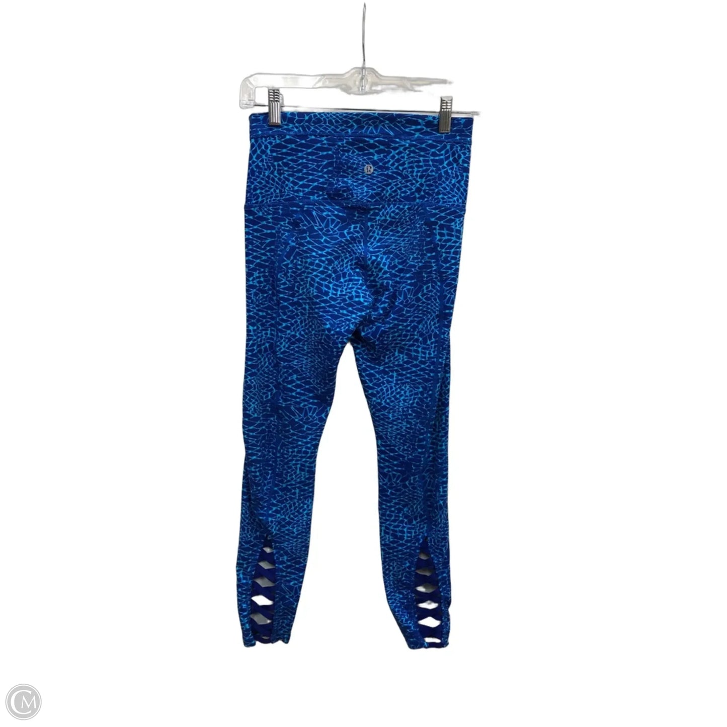 Athletic Leggings By Lululemon In Blue, Size: S
