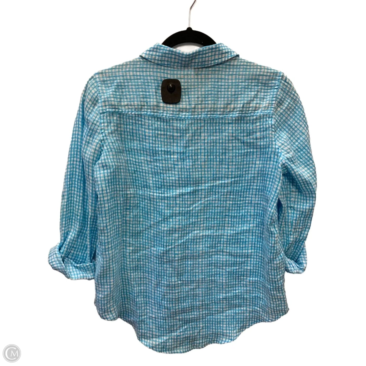 Top Long Sleeve Designer By Lilly Pulitzer In Blue, Size: Xs