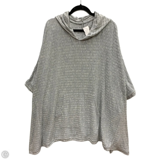 Poncho By Livi Active In Grey, Size: 22