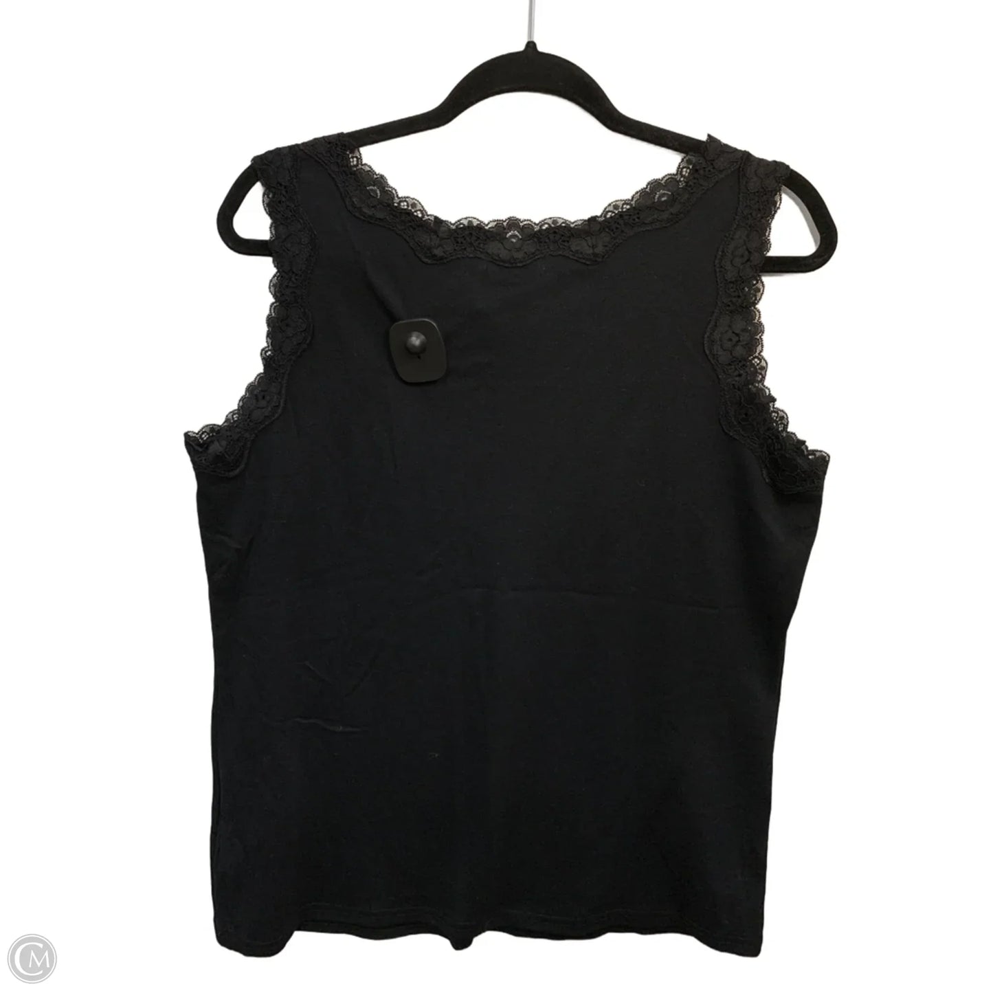 Tank Top By Style And Co Collection Women In Black, Size: 1x