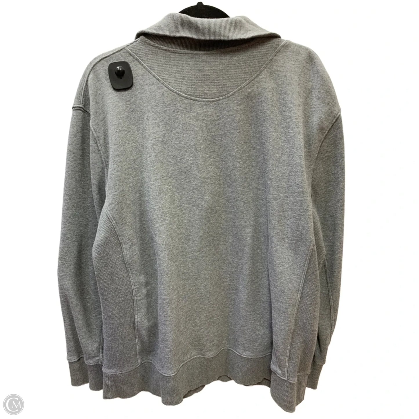 Sweatshirt Collar By Roots In Grey, Size: Xl