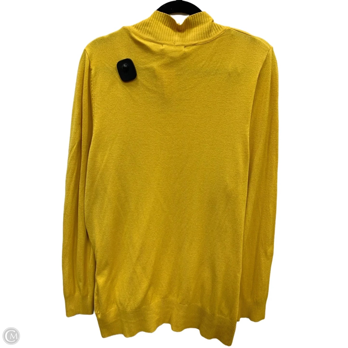 Cardigan By Staccato In Yellow, Size: Xxl