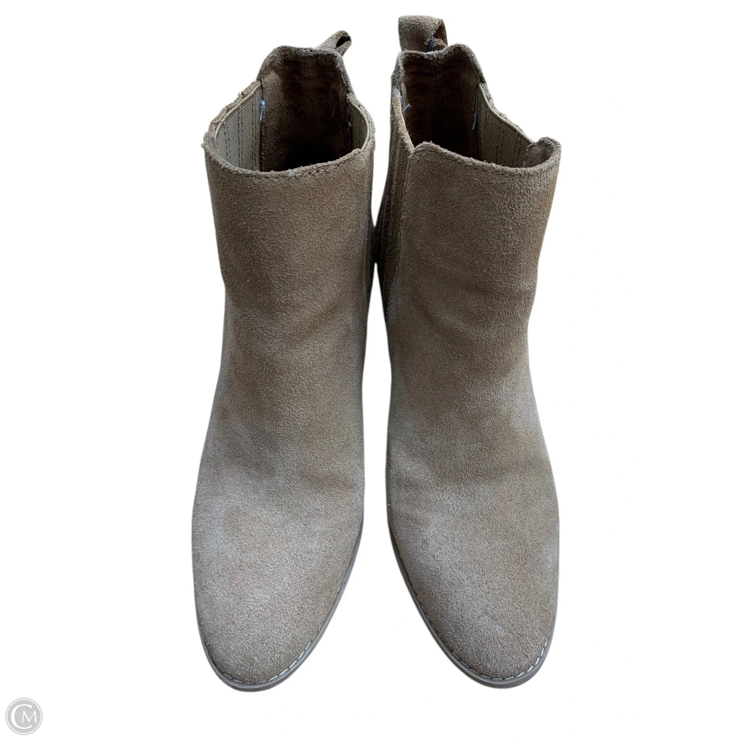 Shoes Heels Wedge By Toms In Brown, Size: 8