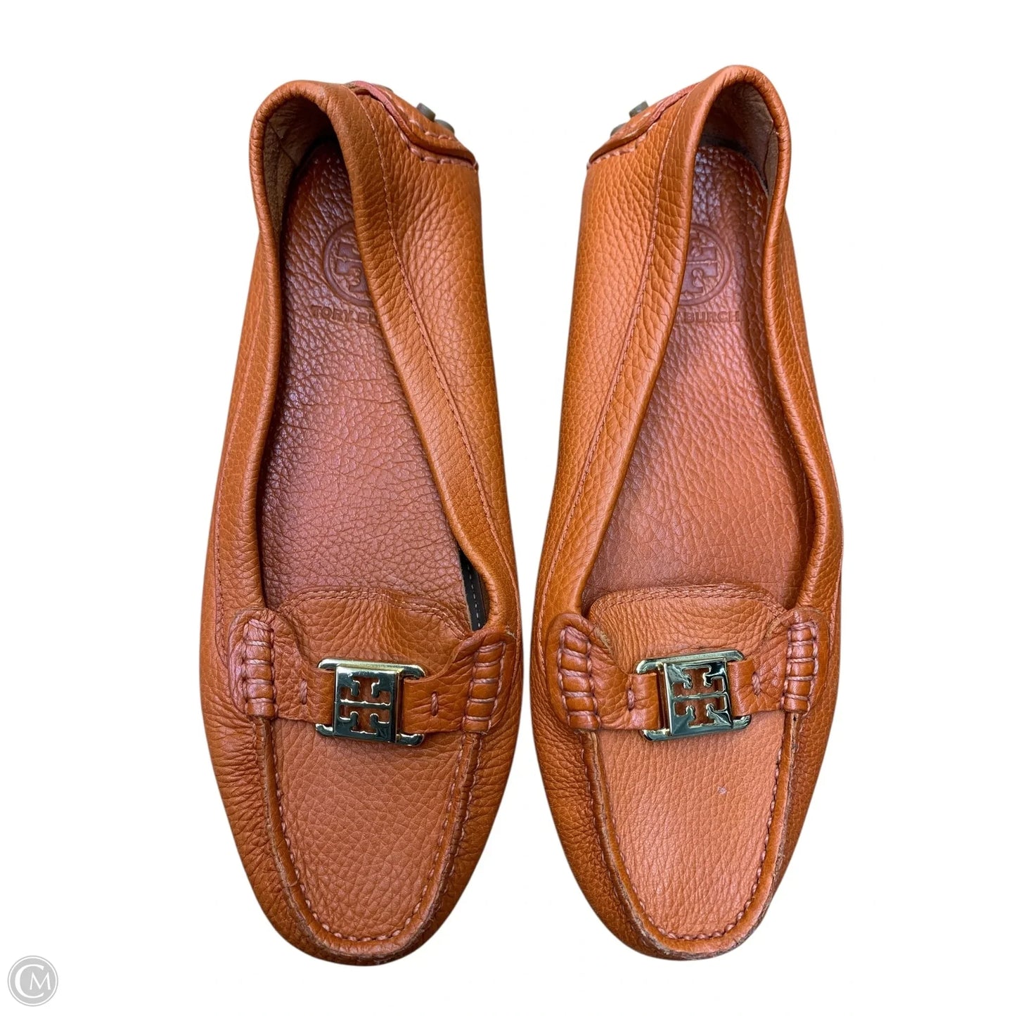 Shoes Designer By Tory Burch In Orange, Size: 9