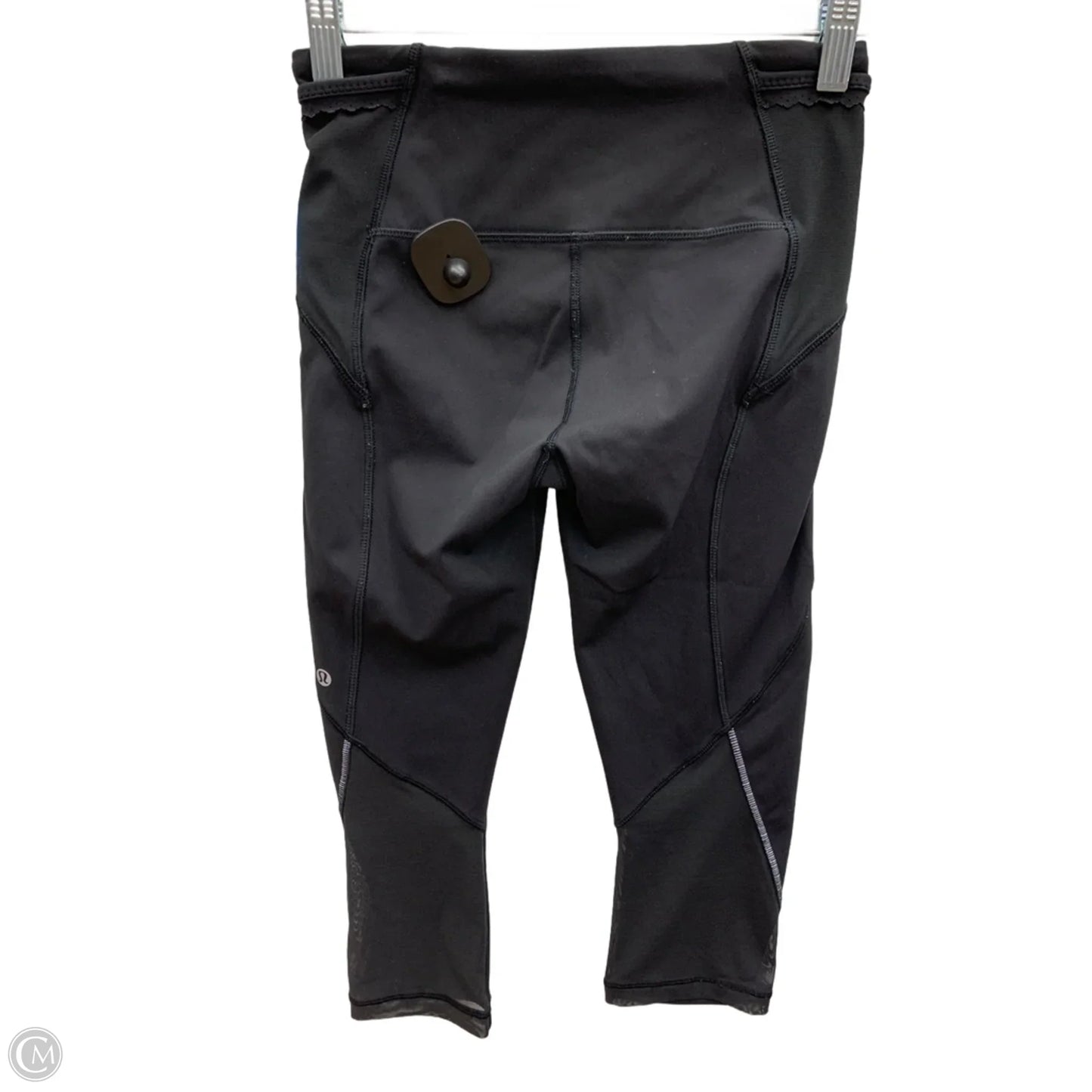 Athletic Leggings Capris By Lululemon In Black, Size: 2