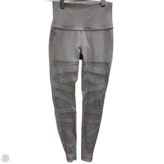 Athletic Leggings By Lululemon In Grey, Size: 4