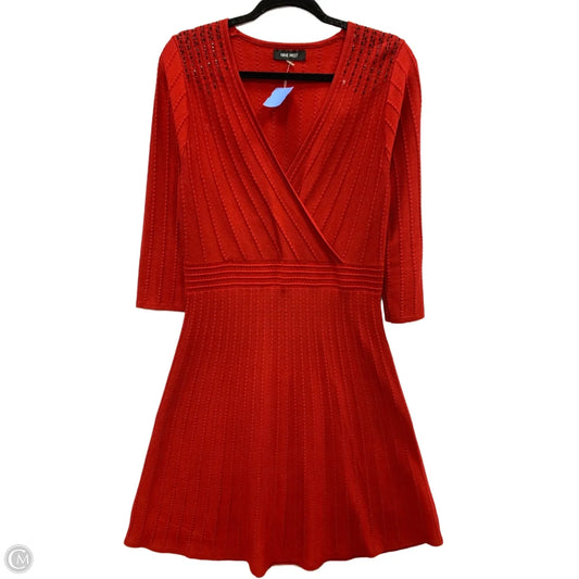 Dress Party Short By Nine West In Red, Size: M