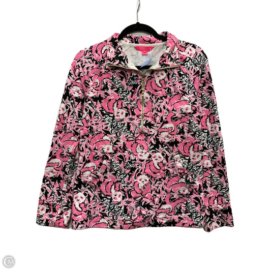 Top Long Sleeve Designer By Lilly Pulitzer In Floral Print, Size: S