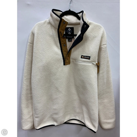 Sweatshirt Collar By Columbia In Cream, Size: Sp
