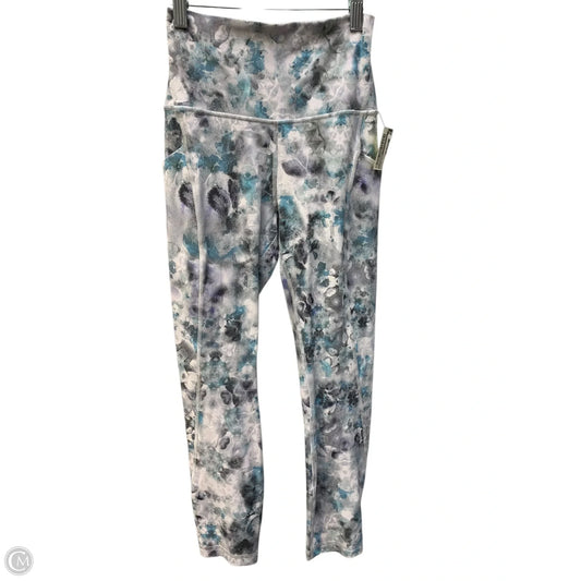 Athletic Leggings By Lululemon In Floral Print, Size: 4