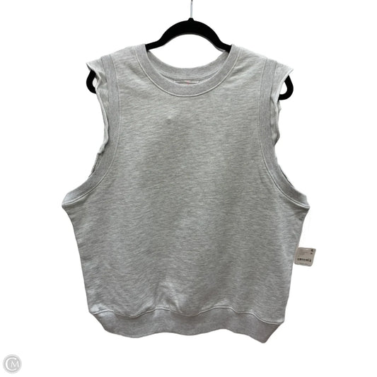 Tank Top By Free People In Grey, Size: L