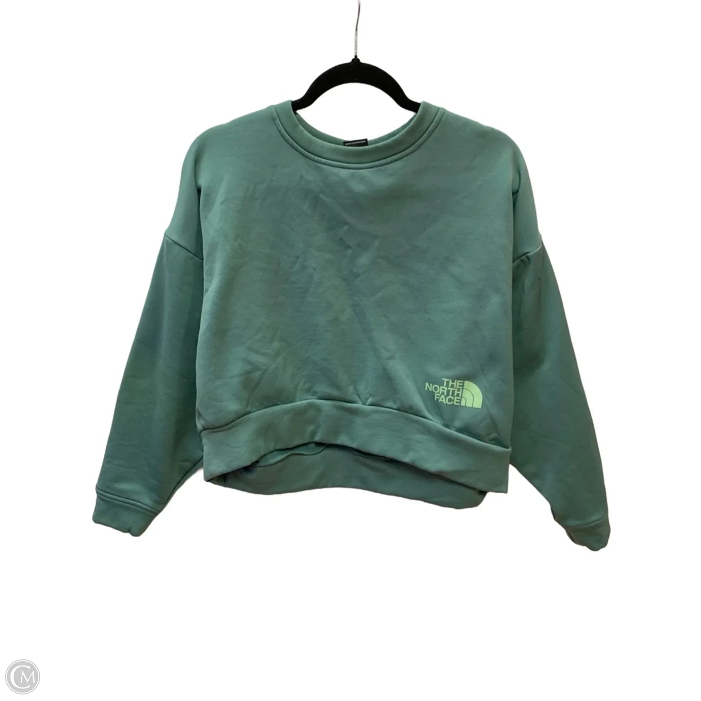 Sweatshirt Crewneck By The North Face In Green, Size: M