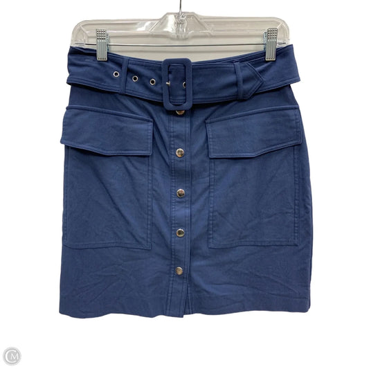 Skirt Mini & Short By Nine West In Blue, Size: S