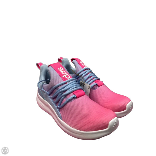 Shoes Sneakers By Adidas In Blue & Pink, Size: 7