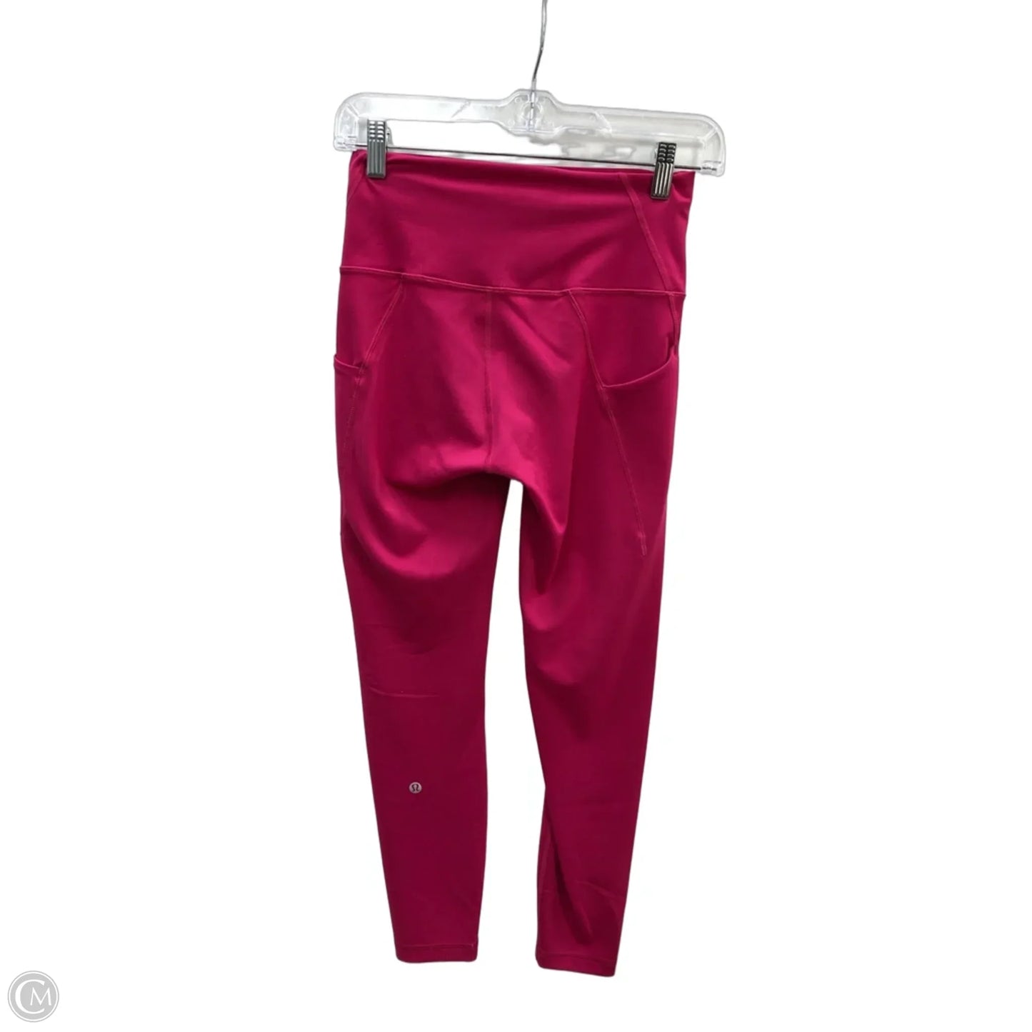 Athletic Leggings By Lululemon In Pink, Size: 6