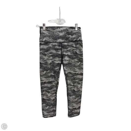Athletic Leggings By Lululemon In Black & White, Size: 6