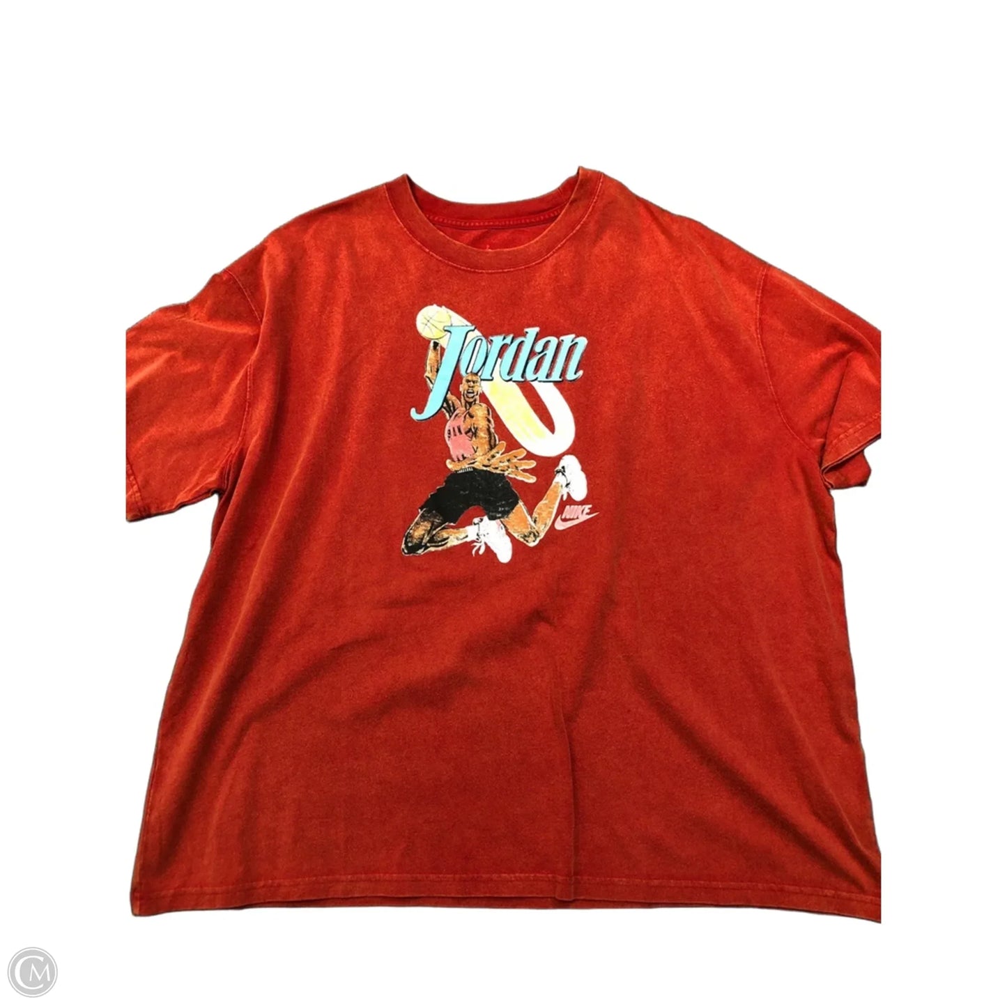 Top Short Sleeve By Nike In Red, Size: Xxl