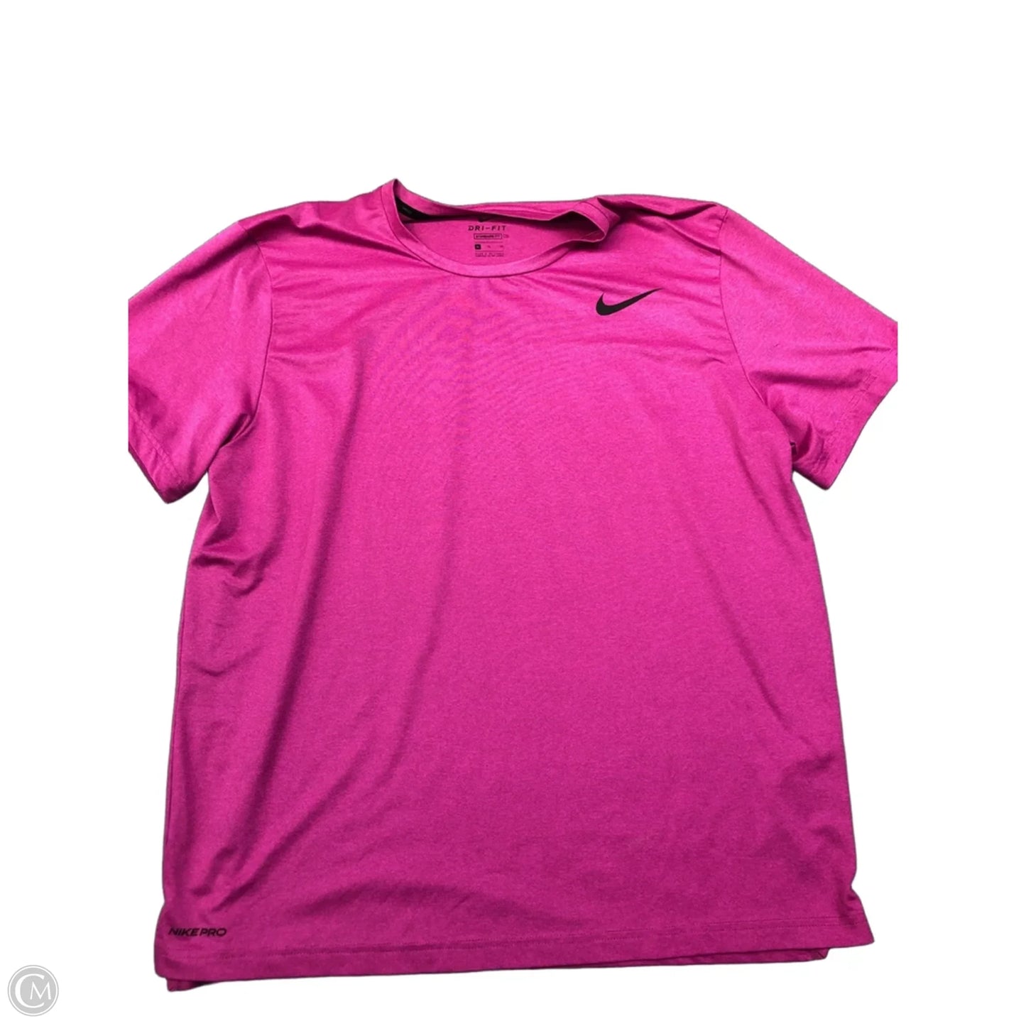 Athletic Top Short Sleeve By Nike In Purple, Size: Xl