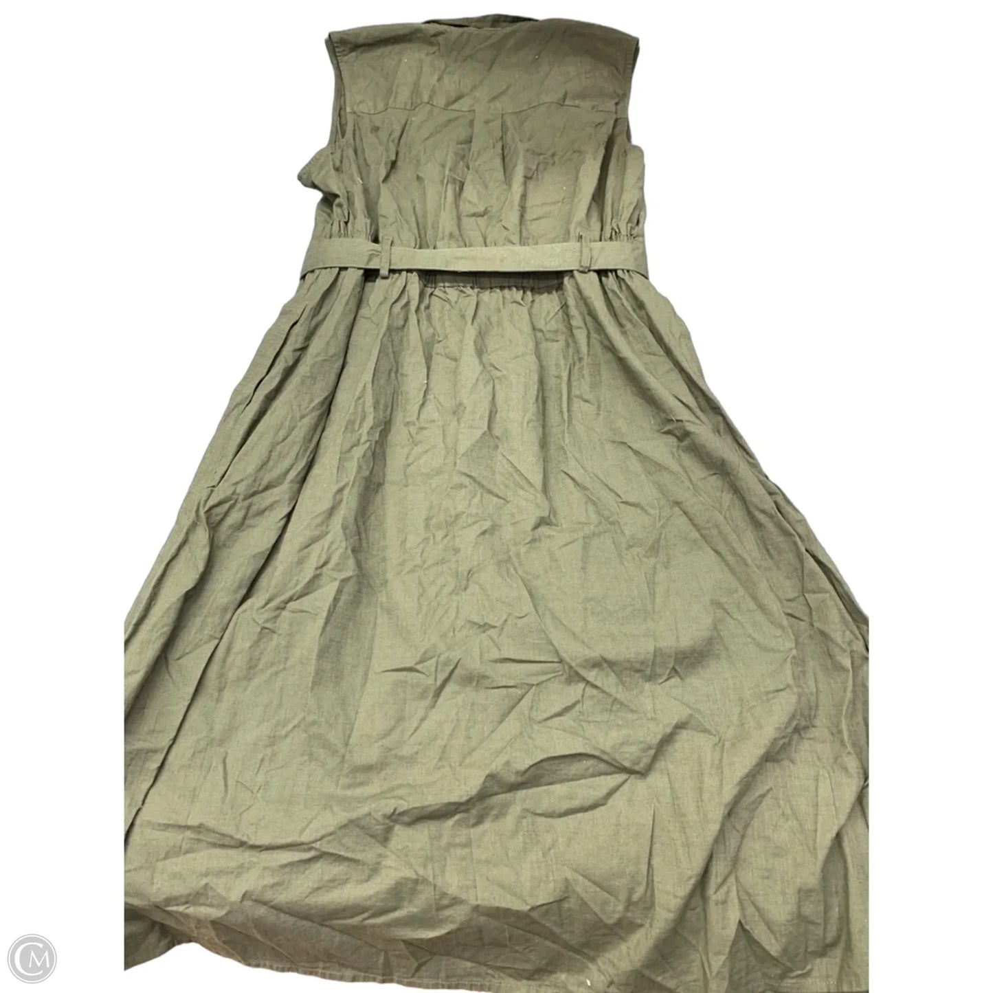 Dress Casual Maxi By Time And Tru In Green, Size: 3x
