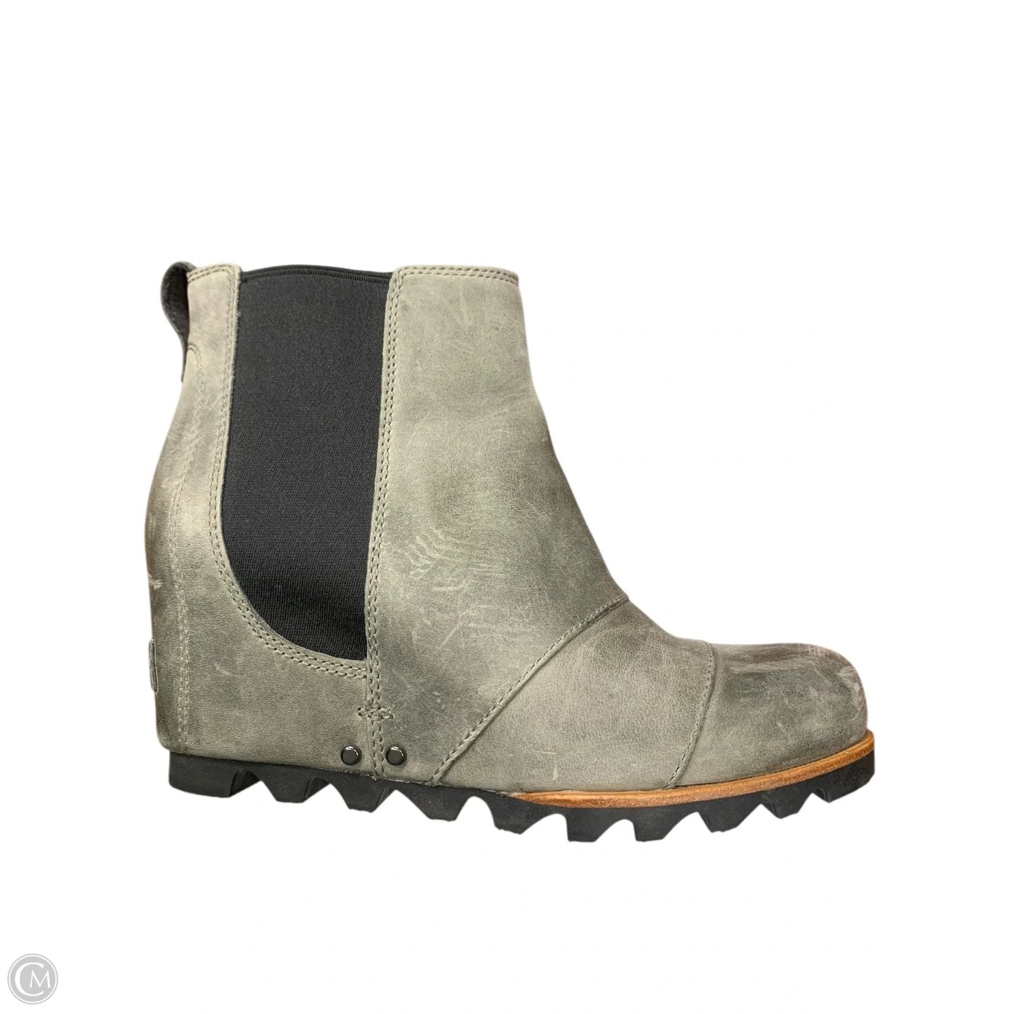 Boots Ankle Flats By Sorel In Grey, Size: 6