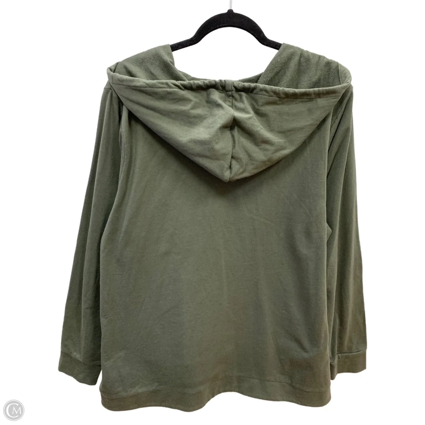 Sweatshirt Collar By Michael By Michael Kors In Green, Size: 2x
