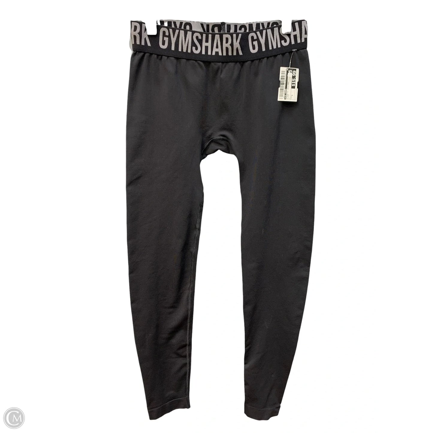 Athletic Leggings By Gym Shark In Black, Size: S