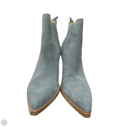 Boots Ankle Heels By Marc Fisher In Blue, Size: 8