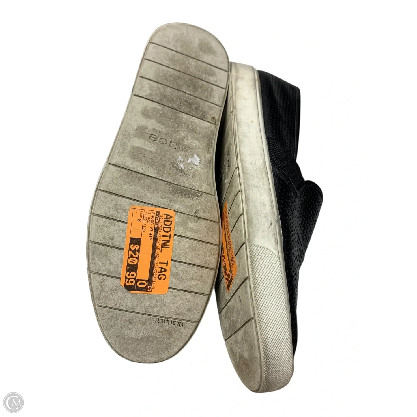 Shoes Flats By Vince In Black, Size: 8