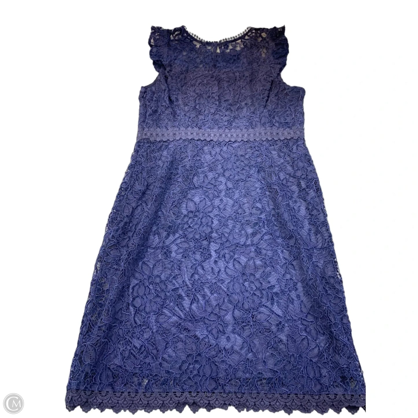 Dress Party Midi By Skies Are Blue In Blue, Size: Xl