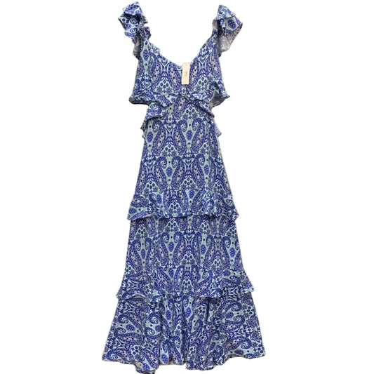 Dress Casual Maxi By Simply Southern In Blue, Size: Xl