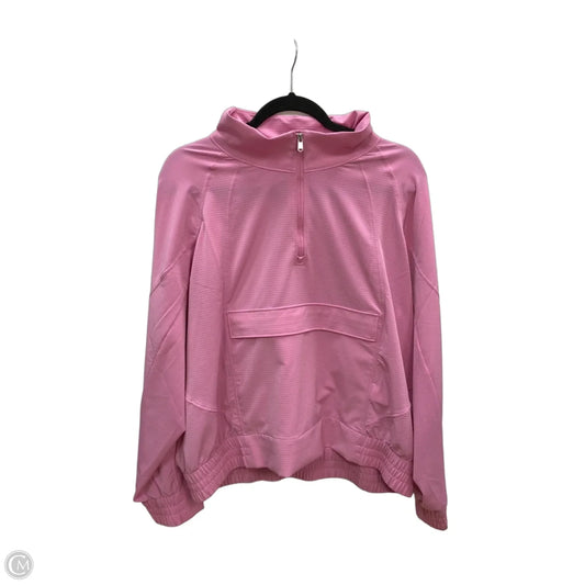 Sweatshirt Crewneck By Athleta In Pink, Size: Xl
