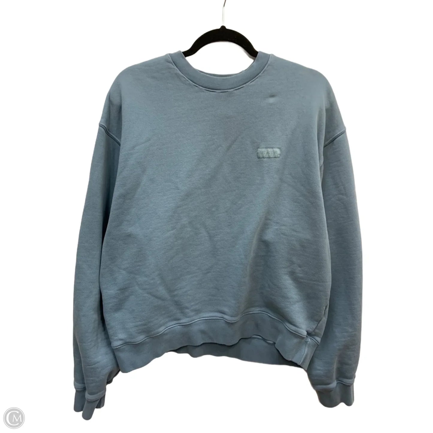 Sweatshirt Crewneck By Clothes Mentor In Blue, Size: M