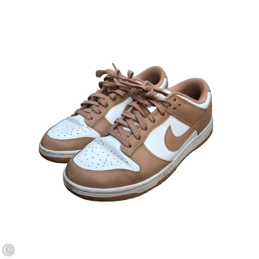 Shoes Sneakers By Nike In Pink & White, Size: 9.5