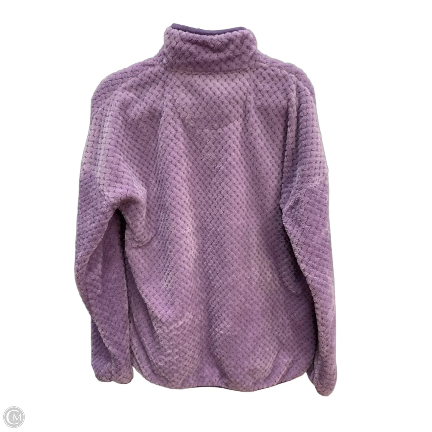 Sweatshirt Collar By Simply Southern In Purple, Size: Xl