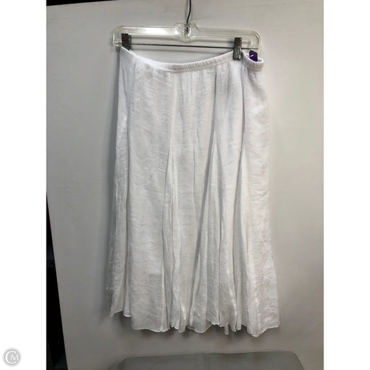 Skirt Maxi By Zac And Rachel In White, Size: L