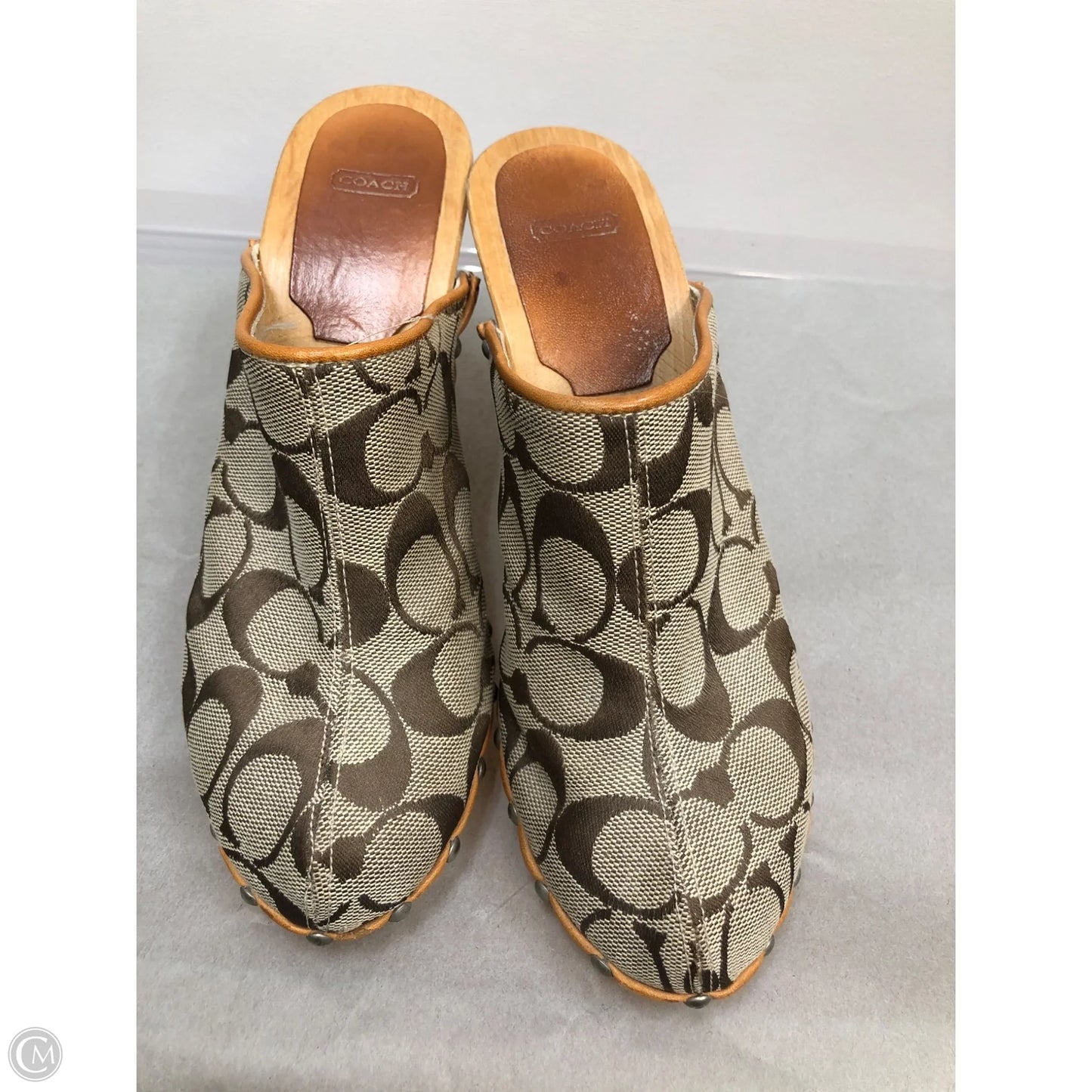 Shoes Designer By Coach In Brown, Size: 6
