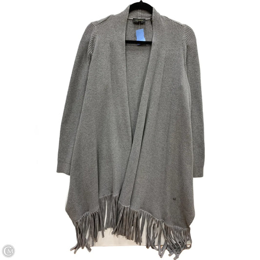 Sweater Cardigan By Ted Baker In Grey, Size: M