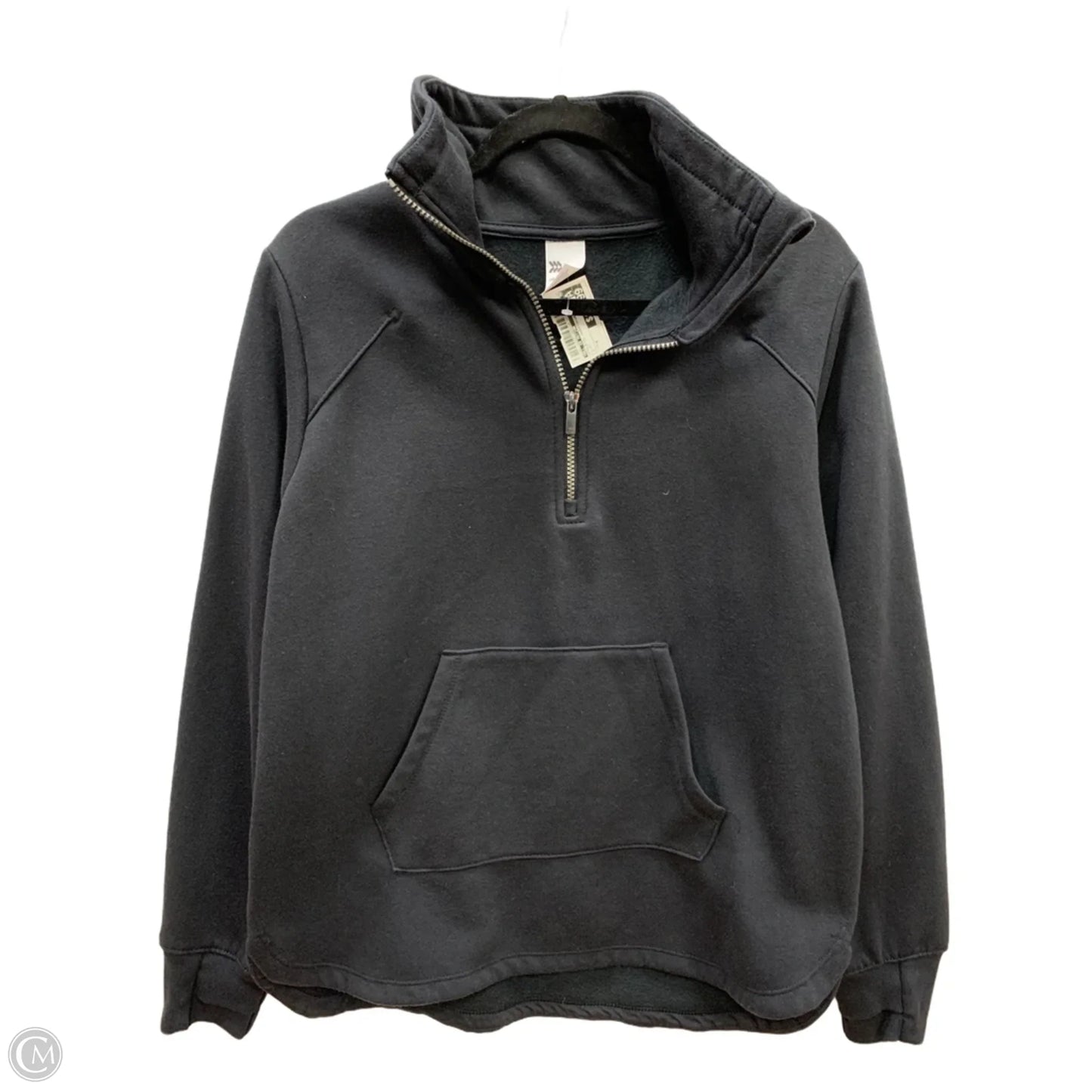 Athletic Sweatshirt Collar By All In Motion In Black, Size: M